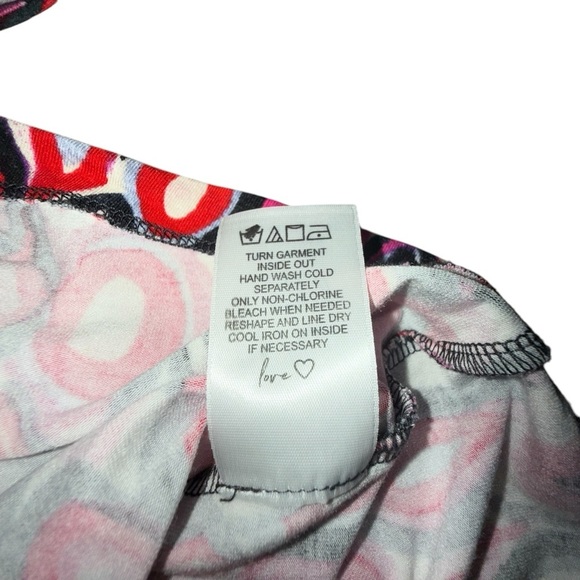 NWOT NIC+ZOE Geo Pane Tank Top Womens Plus 1X Red Multi - Picture 12 of 13